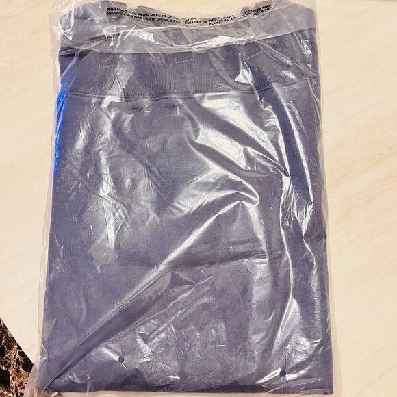 Woman Within Women's Plus Size 2X Fleece Sweatshirt Denim Blue Made In Taiwan - Picture 9 of 9